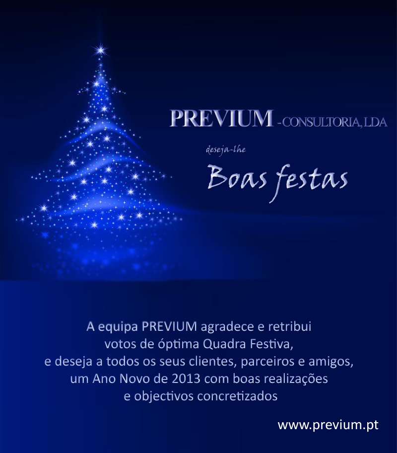 A Previum deseja-lhe Boas Festas
